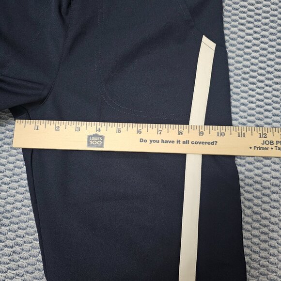 Nike Fit Dry Navy Capri Track Pants Cropped Joggers 3/4 Length Women’s Size S - Picture 7 of 8